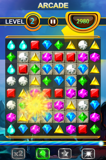 Jewels Deluxe - Gameplay image of android game