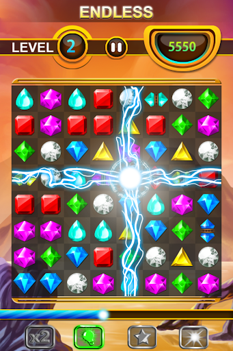 Jewels Deluxe - Gameplay image of android game