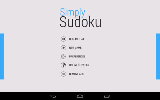 Simply Sudoku - Gameplay image of android game