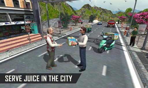 Offroad Fruit Transport Truck City Drive Simulator - Gameplay image of android game