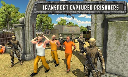 Army Prisoner Transport Ship - Gameplay image of android game