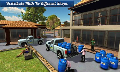 City Milk Transport Simulator: Cattle Farming - Gameplay image of android game