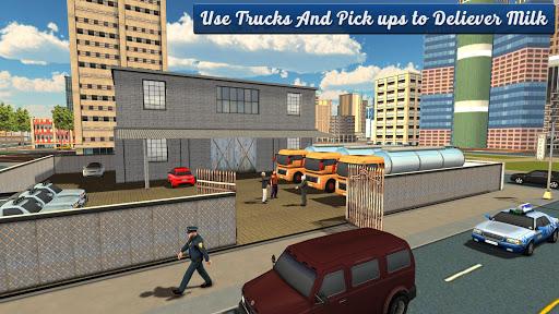 City Milk Transport Simulator: Cattle Farming - عکس بازی موبایلی اندروید