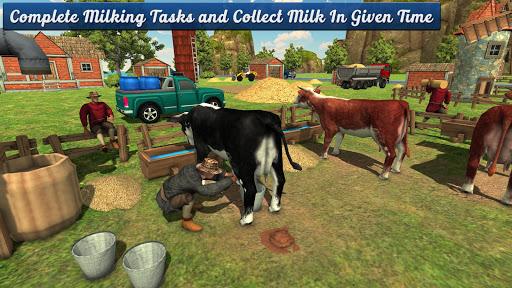 City Milk Transport Simulator: Cattle Farming - عکس بازی موبایلی اندروید