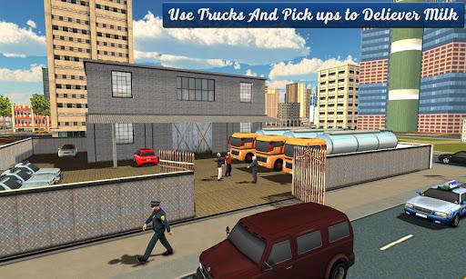 City Milk Transport Simulator: Cattle Farming - عکس بازی موبایلی اندروید