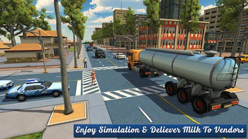City Milk Transport Simulator: Cattle Farming - عکس بازی موبایلی اندروید