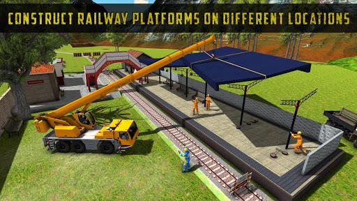 Train Station Construction Build Railway Simulator - عکس بازی موبایلی اندروید