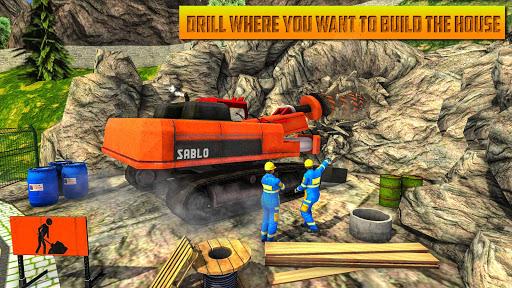 Underground House Construction - Gameplay image of android game
