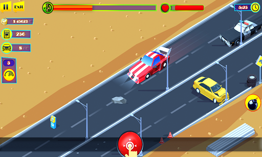 Car Traffic Cop 3D: Cop Games - Gameplay image of android game