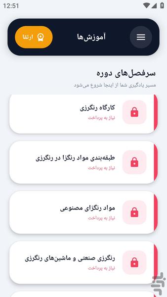 آکادمی _ دانستنی های نساجی - عکس برنامه موبایلی اندروید