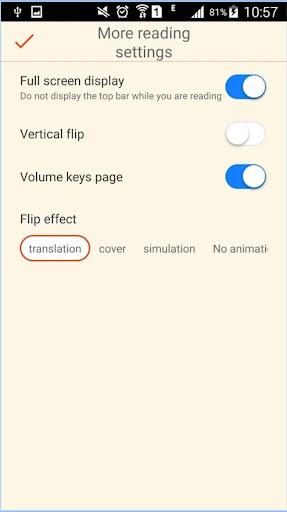 Txt reader (novel) - Image screenshot of android app