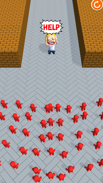 mob’em all - Gameplay image of android game