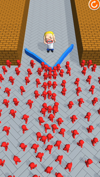 mob’em all - Gameplay image of android game