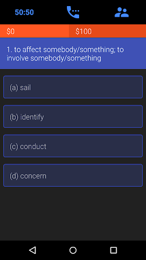 Test Your English Vocabulary - Image screenshot of android app