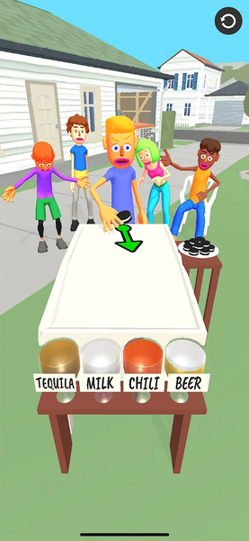 Crazy Party 3D - Gameplay image of android game