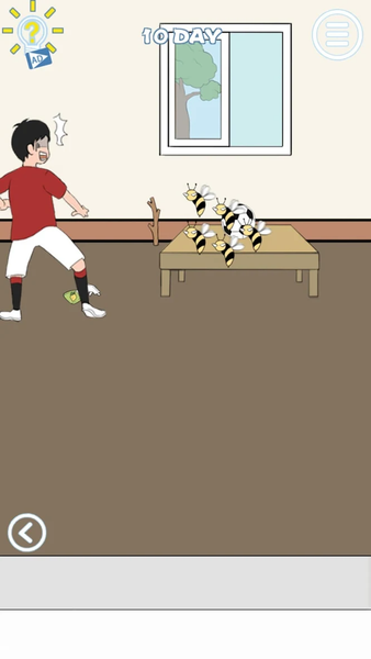 Teacher hid my football - Gameplay image of android game