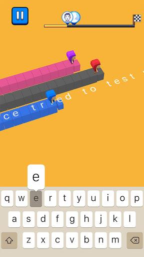 Run Words: Type Race Word Game - عکس برنامه موبایلی اندروید