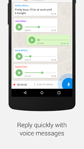 Typi - Texts and Live Statuses - عکس برنامه موبایلی اندروید