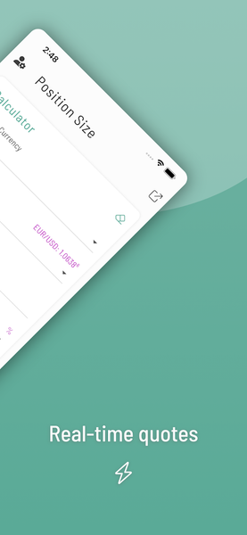 FX Position Calculator - Image screenshot of android app