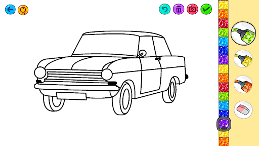 Cars Coloring Book for Kids - Image screenshot of android app