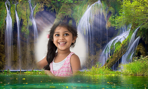 Waterfall Photo Frames - Image screenshot of android app