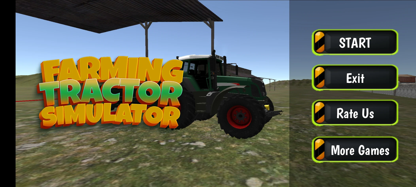 Farming Tractor Simulator - Gameplay image of android game