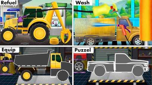 House Construction Trucks Game - عکس بازی موبایلی اندروید