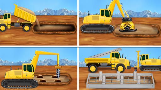 House Construction Trucks Game - عکس بازی موبایلی اندروید