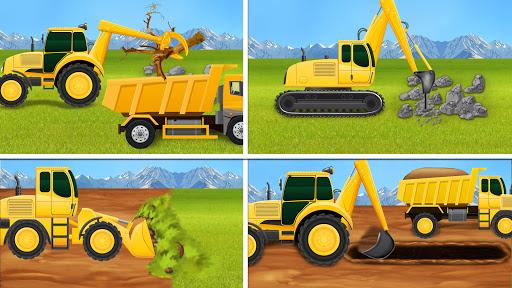House Construction Trucks Game - عکس بازی موبایلی اندروید