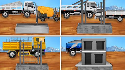 House Construction Trucks Game - عکس بازی موبایلی اندروید