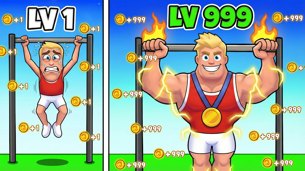 Muscle Click - Gameplay image of android game