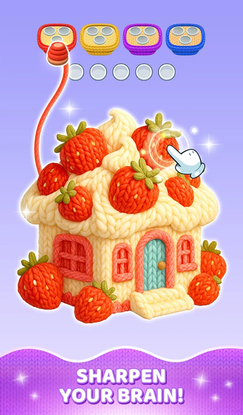 Yarn Sort ۳D: Jam Puzzle - عکس بازی موبایلی اندروید