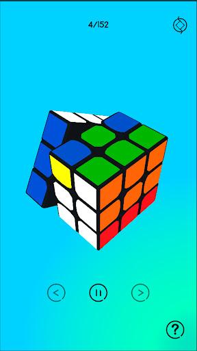RubikOn - cube solver - Image screenshot of android app