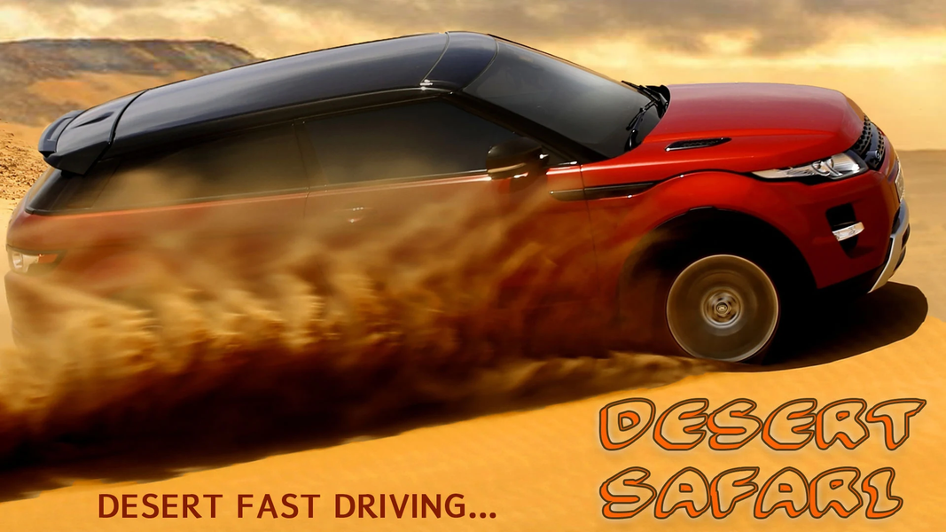 Offroad Driving Desert Game - Gameplay image of android game