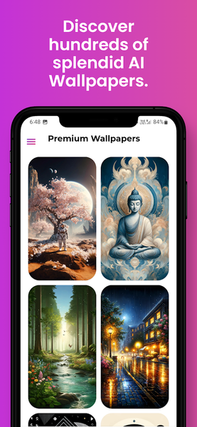 WalleX - AI Wallpapers - عکس برنامه موبایلی اندروید