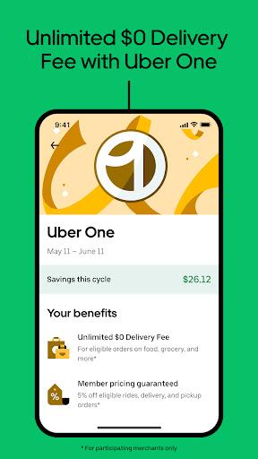 Uber Eats: Food and Grocery - عکس برنامه موبایلی اندروید