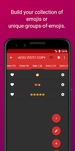 Le Face Keyboard: Custom Keys - عکس برنامه موبایلی اندروید