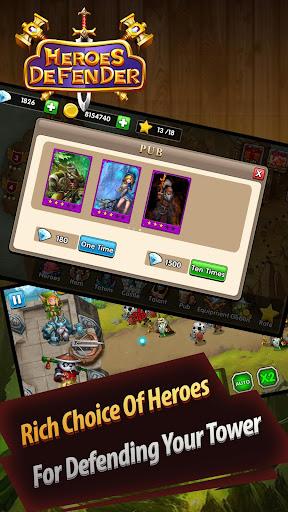 Defender Heroes Premium: Castle Defense - Epic TD - Gameplay image of android game