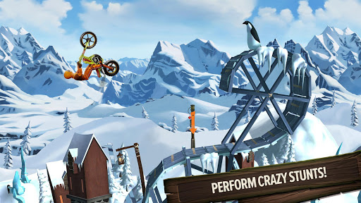 Trials Frontier - Gameplay image of android game