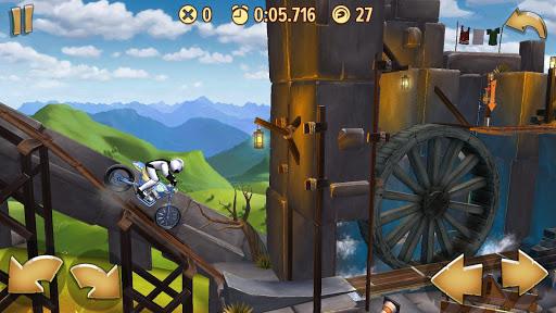 Trials Frontier - Gameplay image of android game