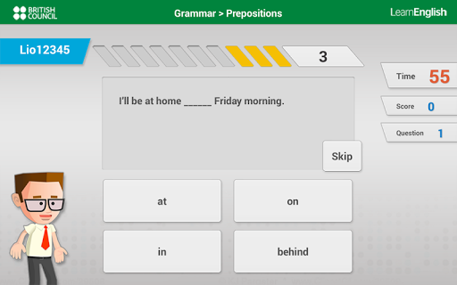 Johnny Grammar Word Challenge - Image screenshot of android app