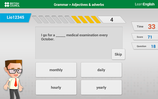 Johnny Grammar Word Challenge - عکس برنامه موبایلی اندروید