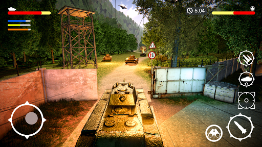 Tank Games ۲۰۲۰ Free Tank Battle Army Combat Games - عکس بازی موبایلی اندروید