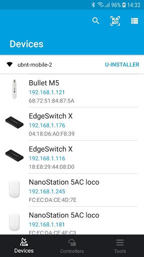 UISP Mobile - Image screenshot of android app