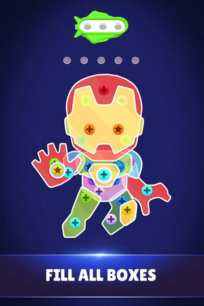 Screw Puzzle: ۳D Nuts Jam - عکس بازی موبایلی اندروید