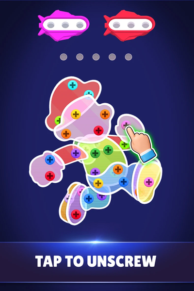 Screw Puzzle: ۳D Nuts Jam - عکس بازی موبایلی اندروید