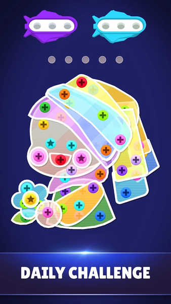 Screw Puzzle: ۳D Nuts Jam - عکس بازی موبایلی اندروید