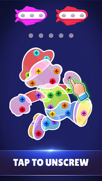 Screw Puzzle: ۳D Nuts Jam - عکس بازی موبایلی اندروید