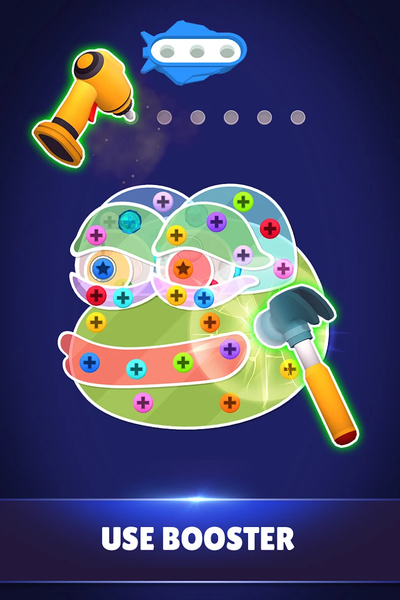Screw Puzzle: ۳D Nuts Jam - عکس بازی موبایلی اندروید