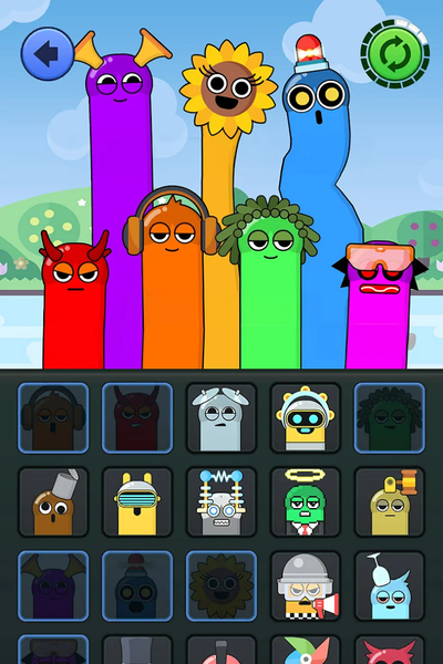 Sprunki Monster Music Beats - عکس بازی موبایلی اندروید